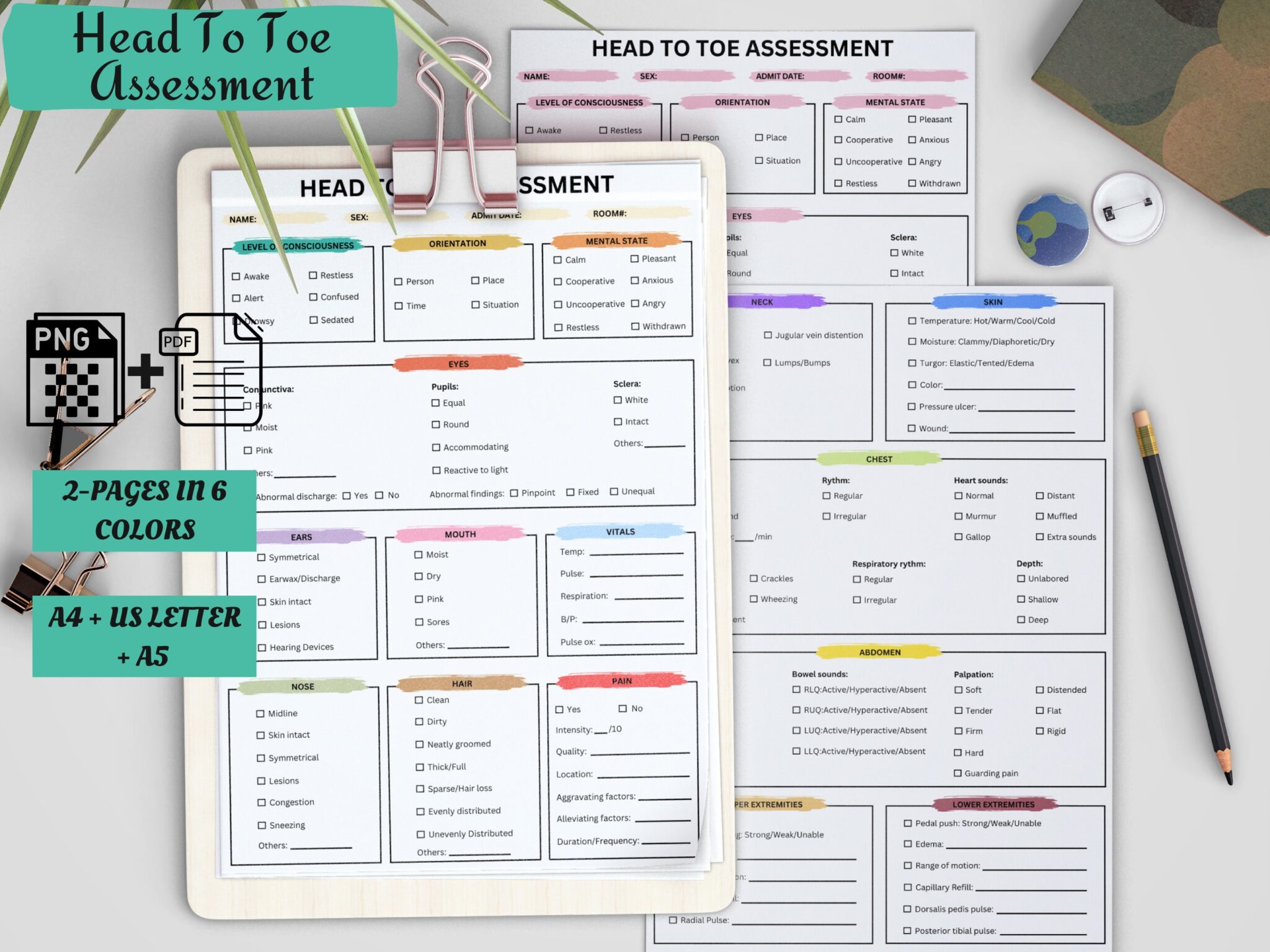 Head to Toe Assessment Nursing Template PDF Head to Toe Assessment Nursing Template PDF