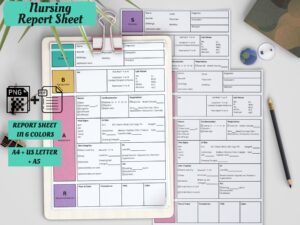 Med surg Nursing Report Sheet