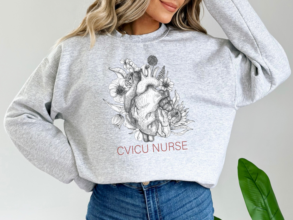 Nursing sweatshirt on sale