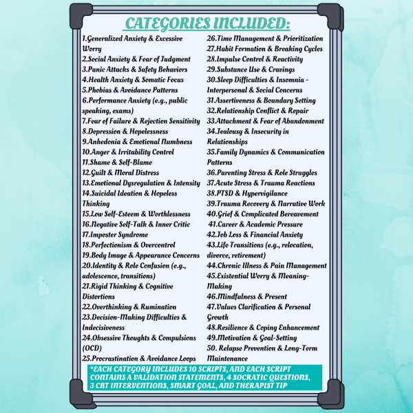 CBT Therapy Session Scripts - Image 2