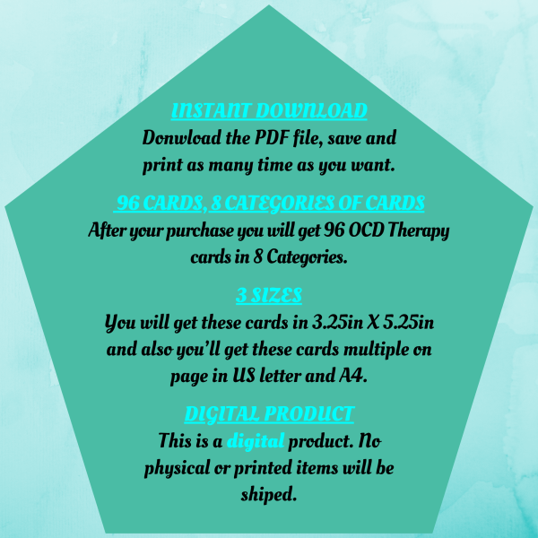 OCD Therapy Cards Pack - Image 3
