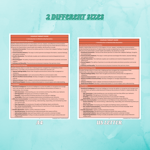 Couples Therapy Notes Bundle - Image 5