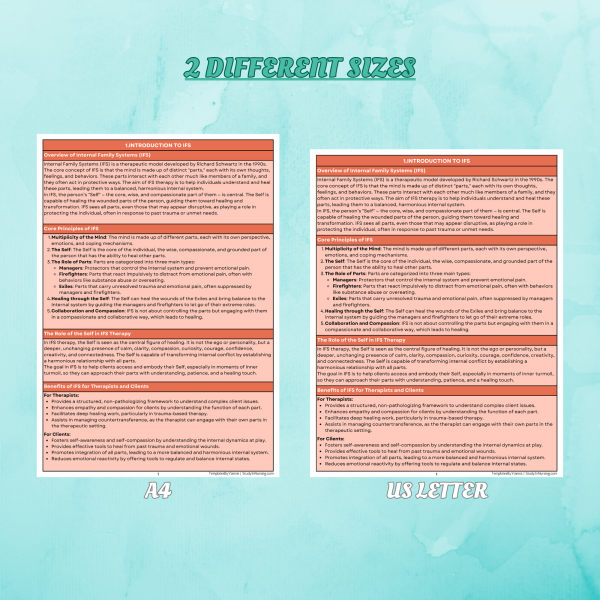 IFS Therapy Workbook - Image 5