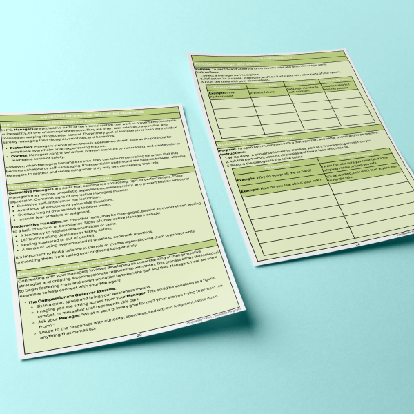IFS Therapy Workbook - Image 7