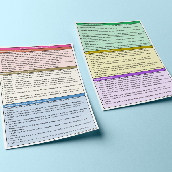 11000 Therapy Progress Notes & Interventions - Image 6