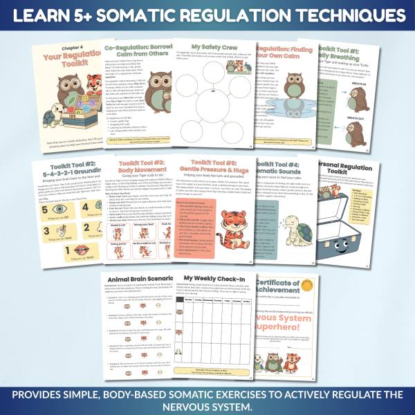 Polyvagal Theory Worksheets for Kids - Image 7